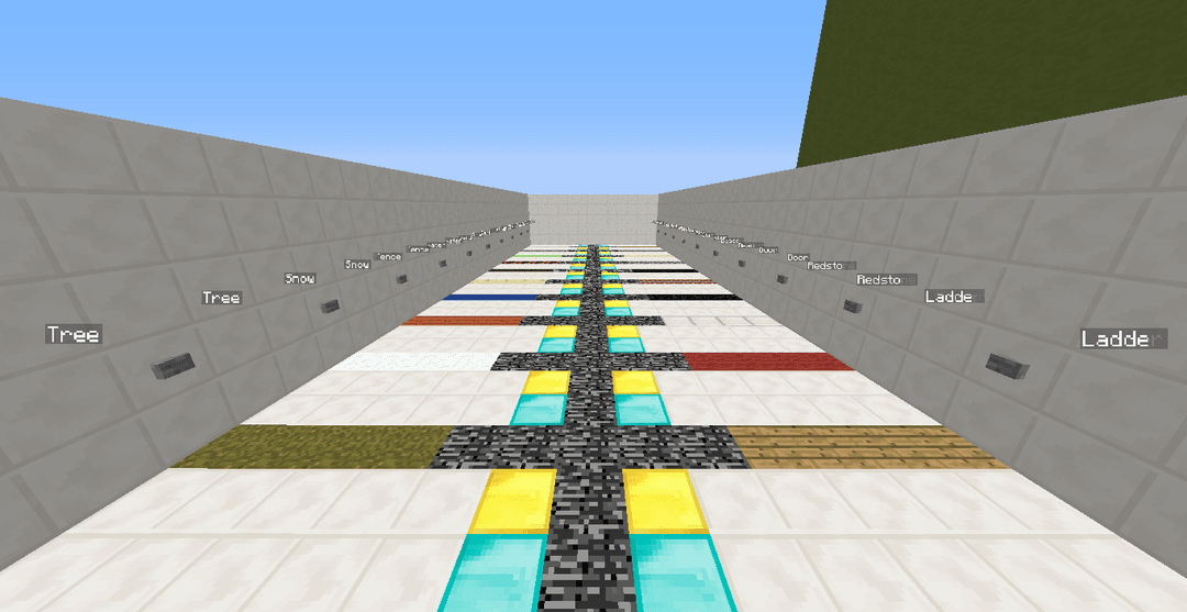 The Different Elements - Minecraft Map
