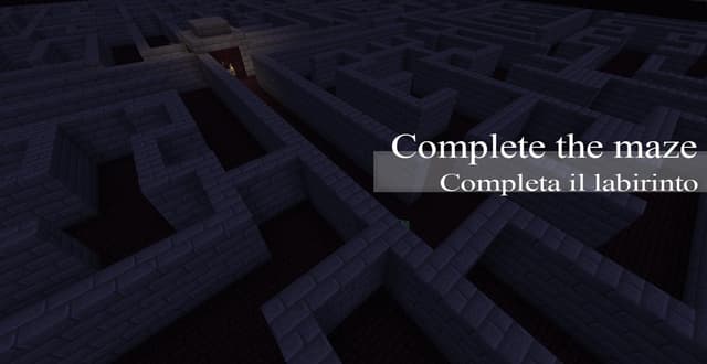 The Labyrinth and the Mobs - Minecraft Map