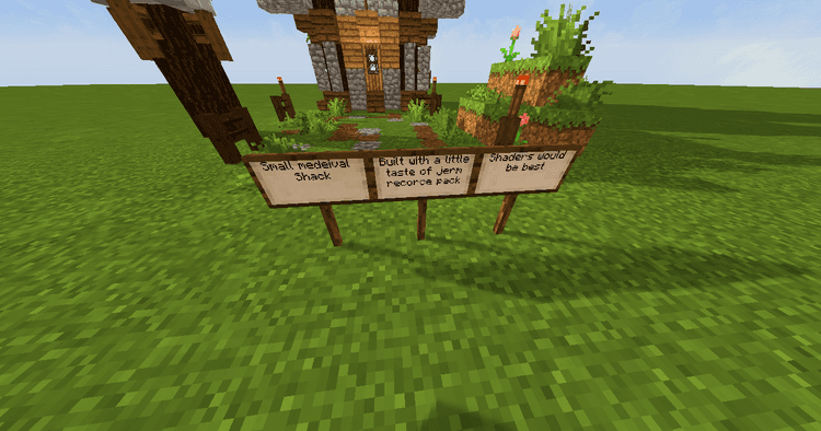Tiny Rustic Hut - Minecraft Map