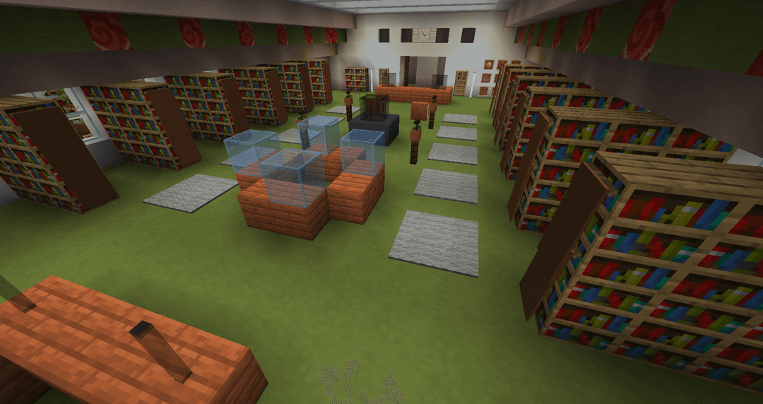 Treasure in the Library - Minecraft Map