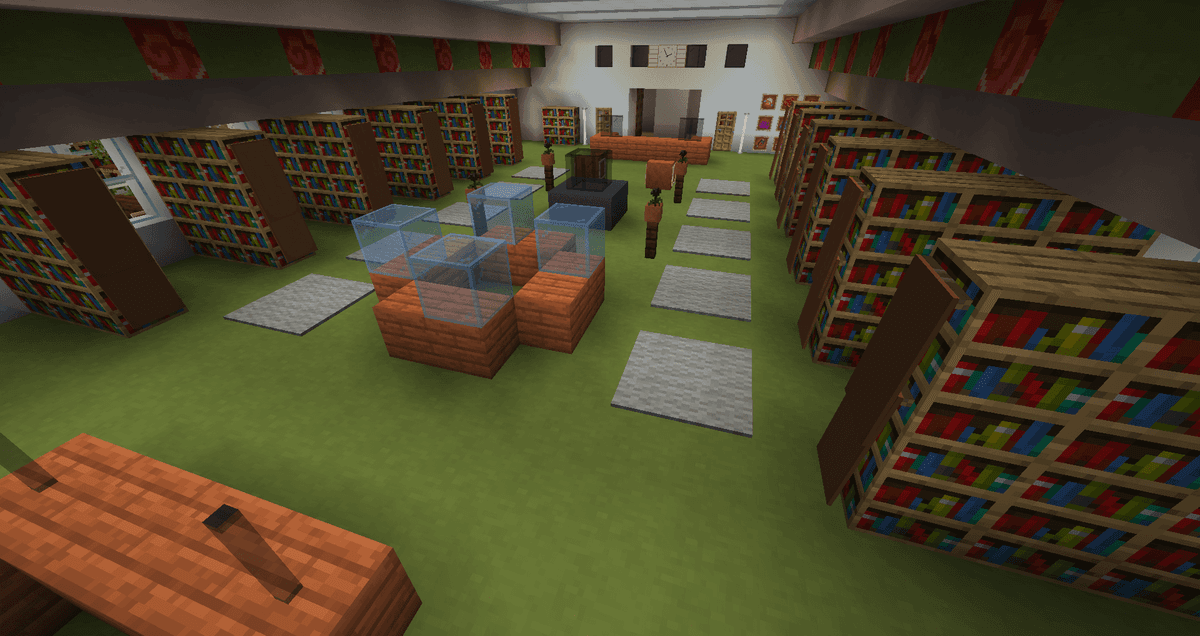 Treasure in the Library - Minecraft Map