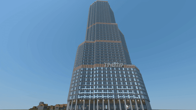 Trump International Hotel & Tower Chicago - Minecraft Map