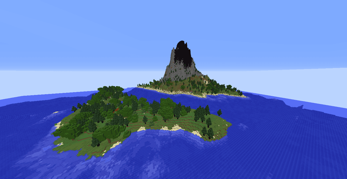 Volcano Survival Island