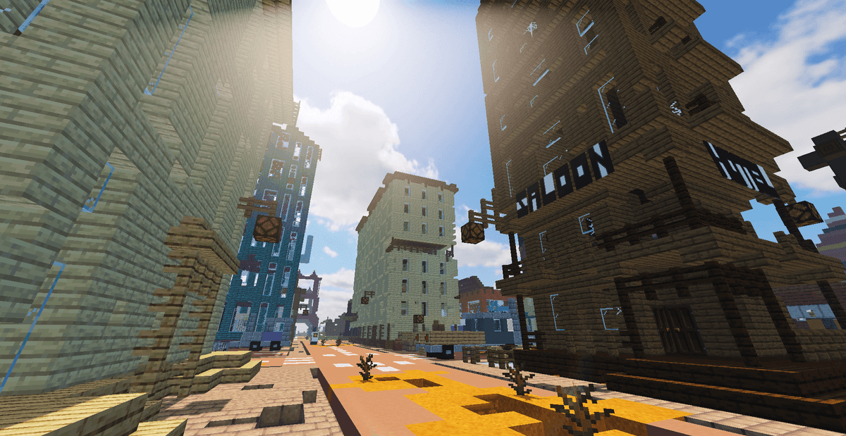 Wildwestonia - Lost City - Minecraft Map