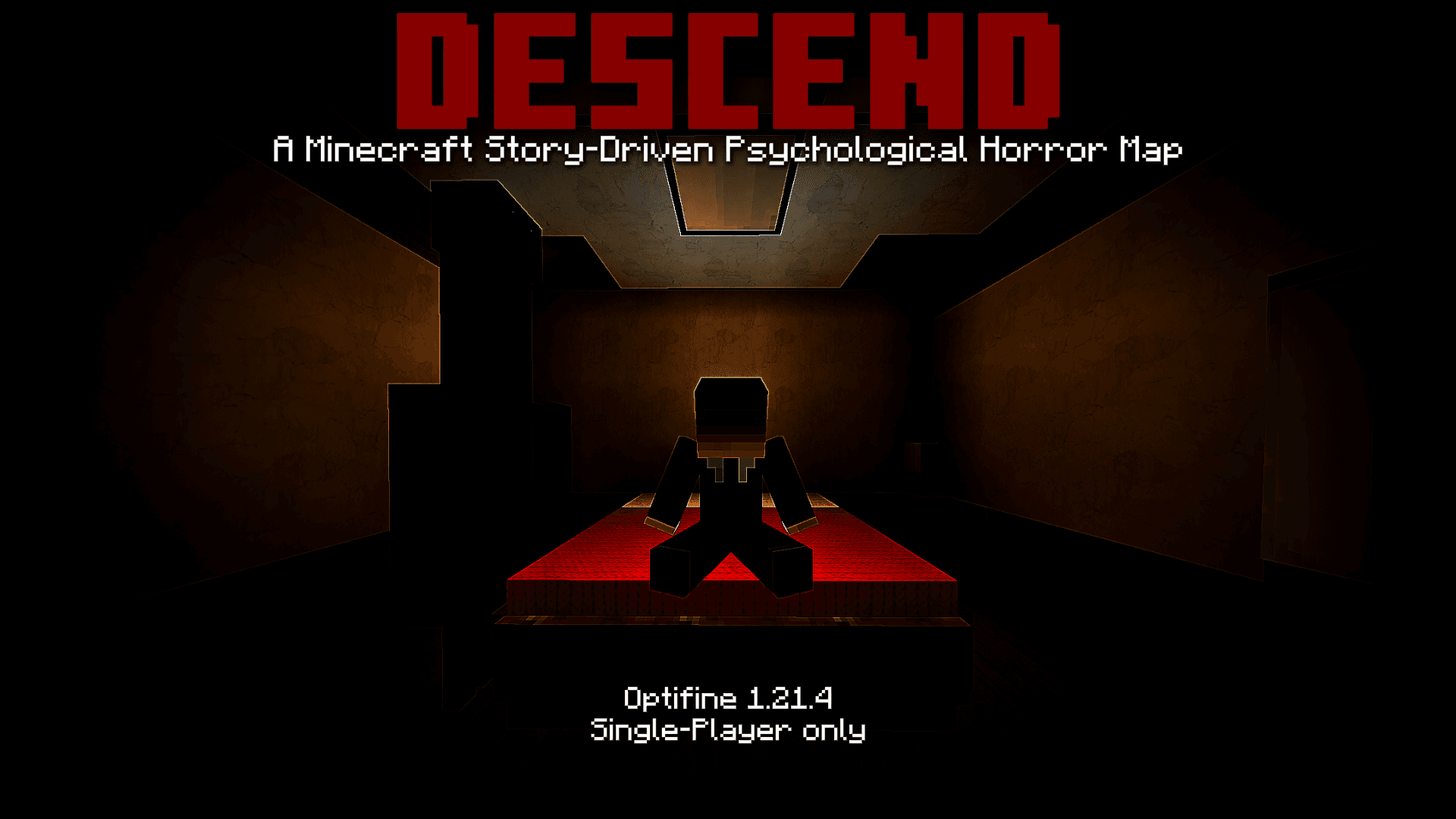 DESCEND | A Minecraft Story-Driven Psychological Horror Map