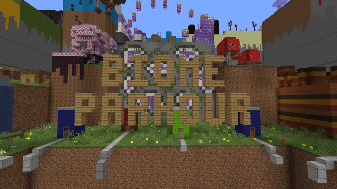 Pokerouges Floor Biome Map Biome Parkours - Minecraft Map
