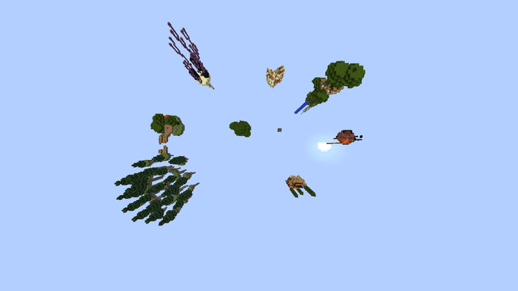 Minecraft Map Floating Floating Islands - Minecraft Map