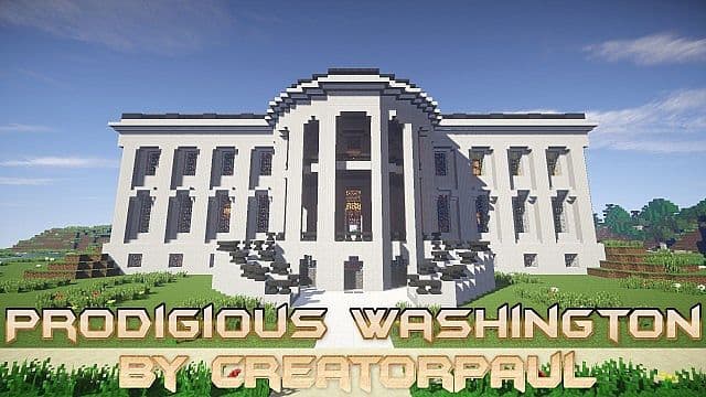 Washington Dc Minecraft Prodigious Washington - Minecraft Map