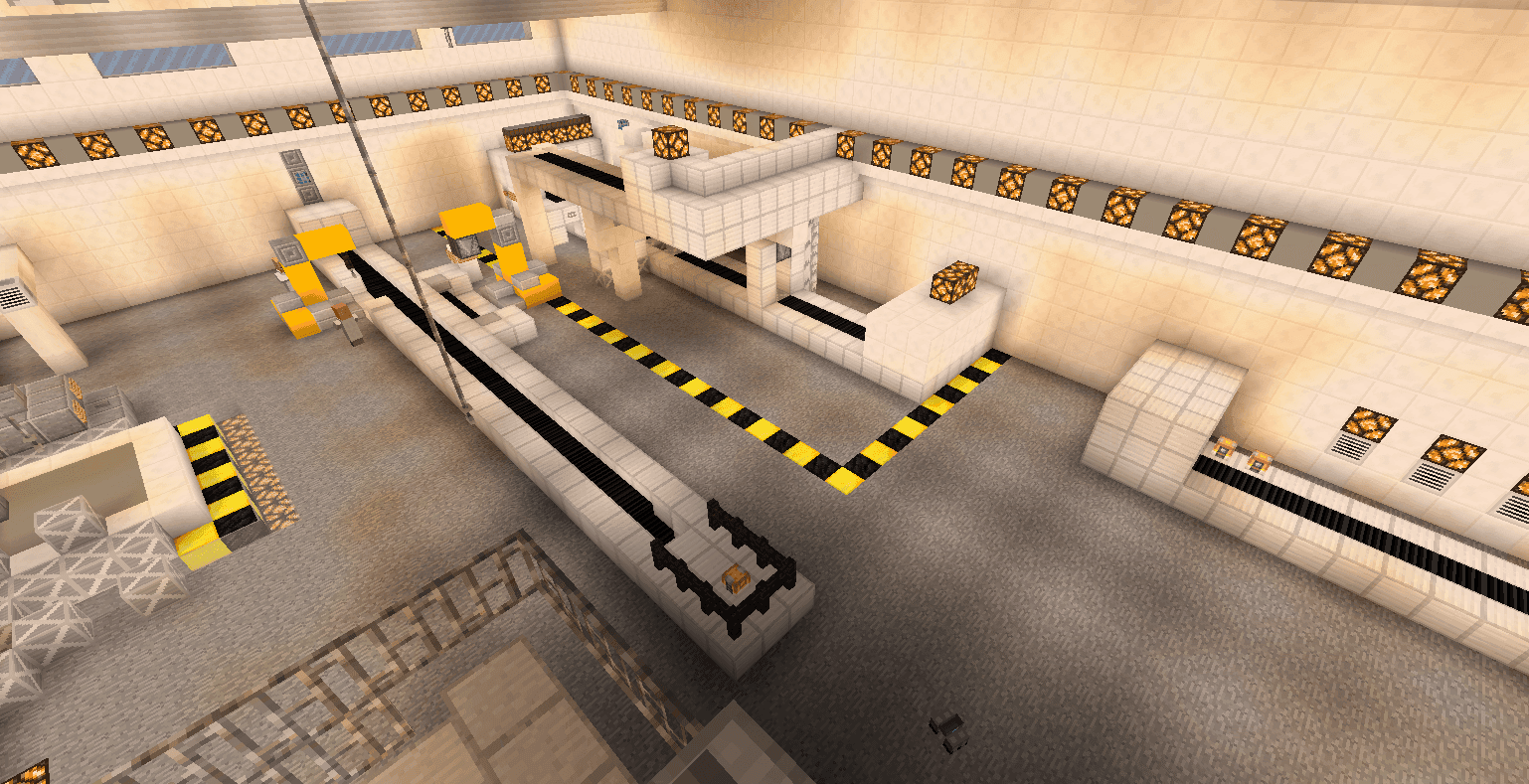 Factory Robot Lab Map The Robot Factory - Minecraft Map