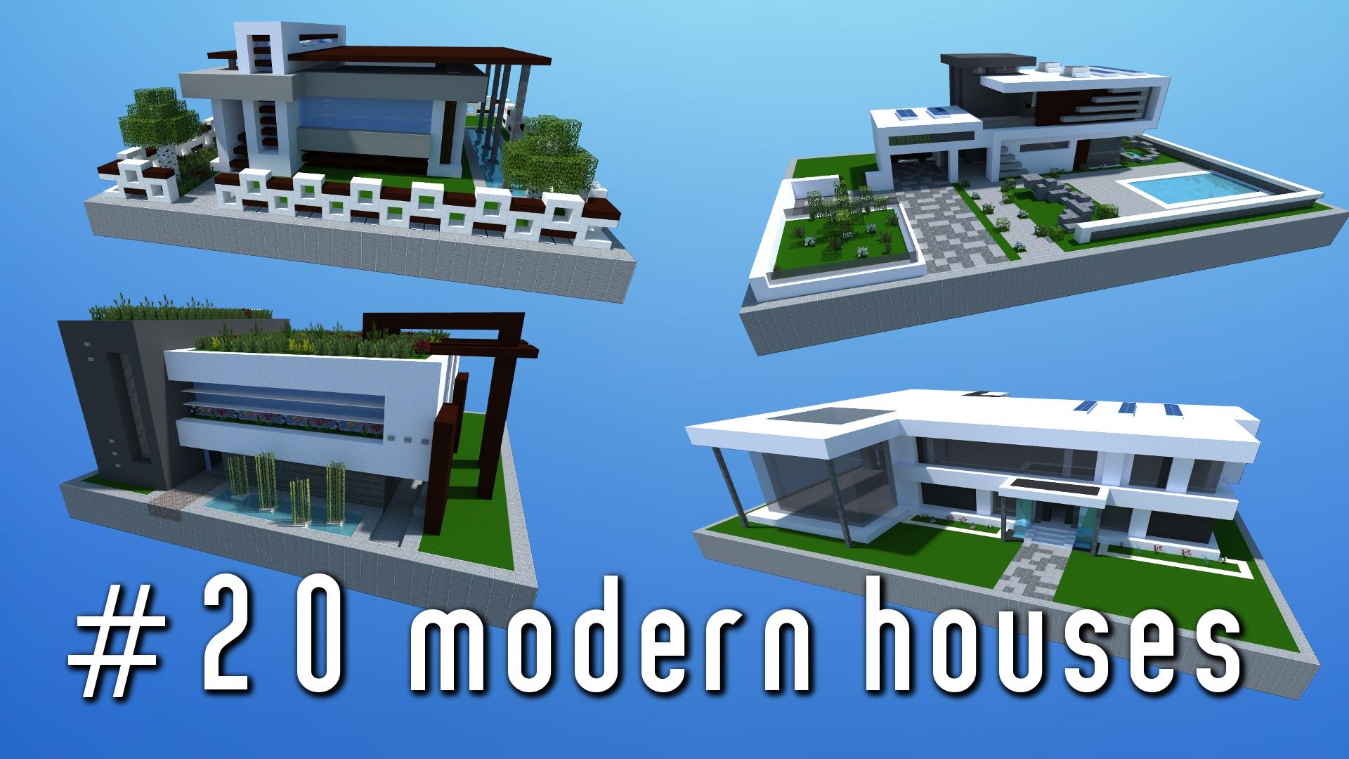 20 Modern Houses Pack
