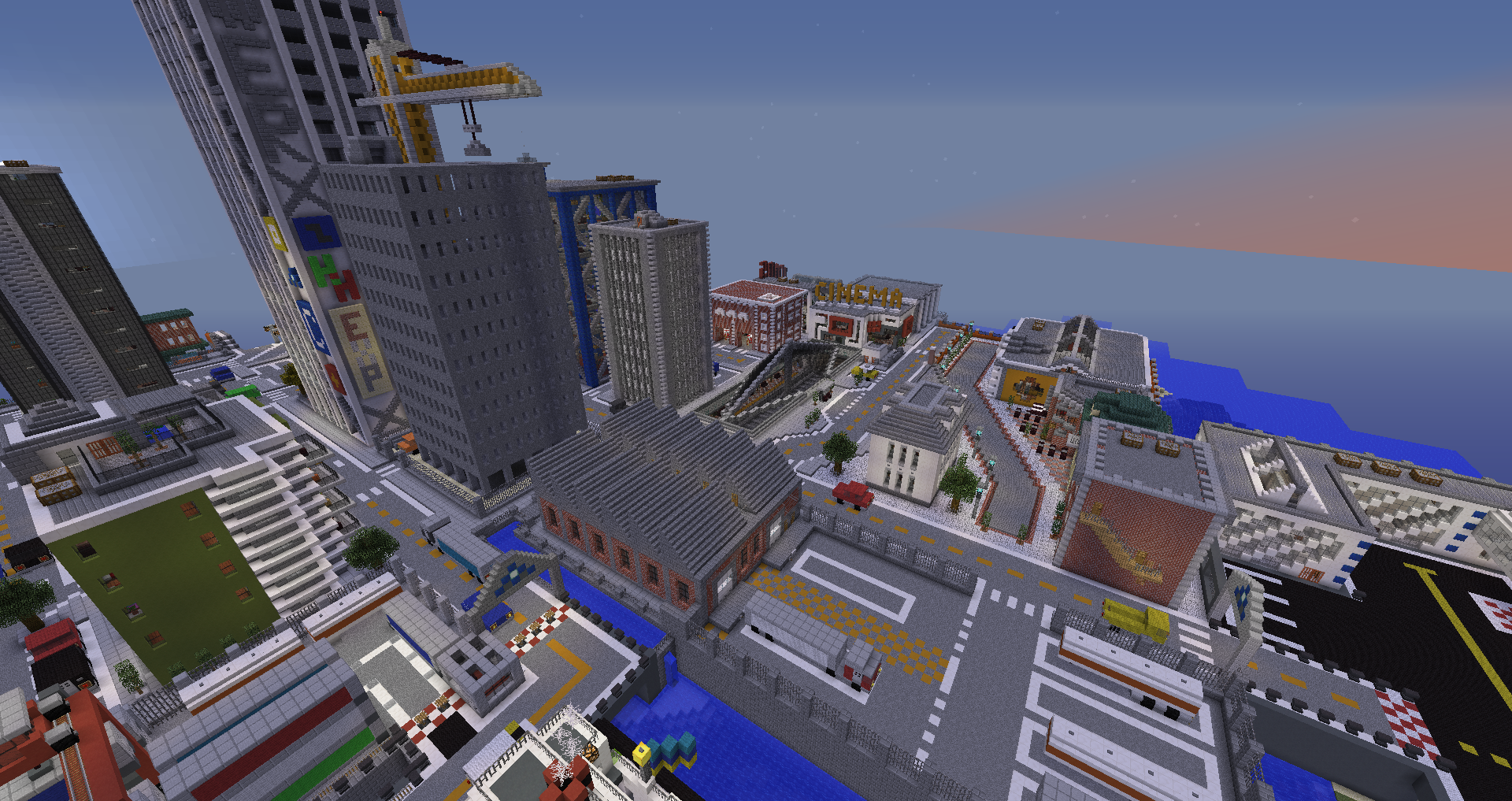 Minecraft City Map 1.6 4 Download