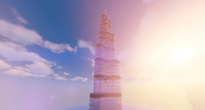 Huge Burj Khalifa